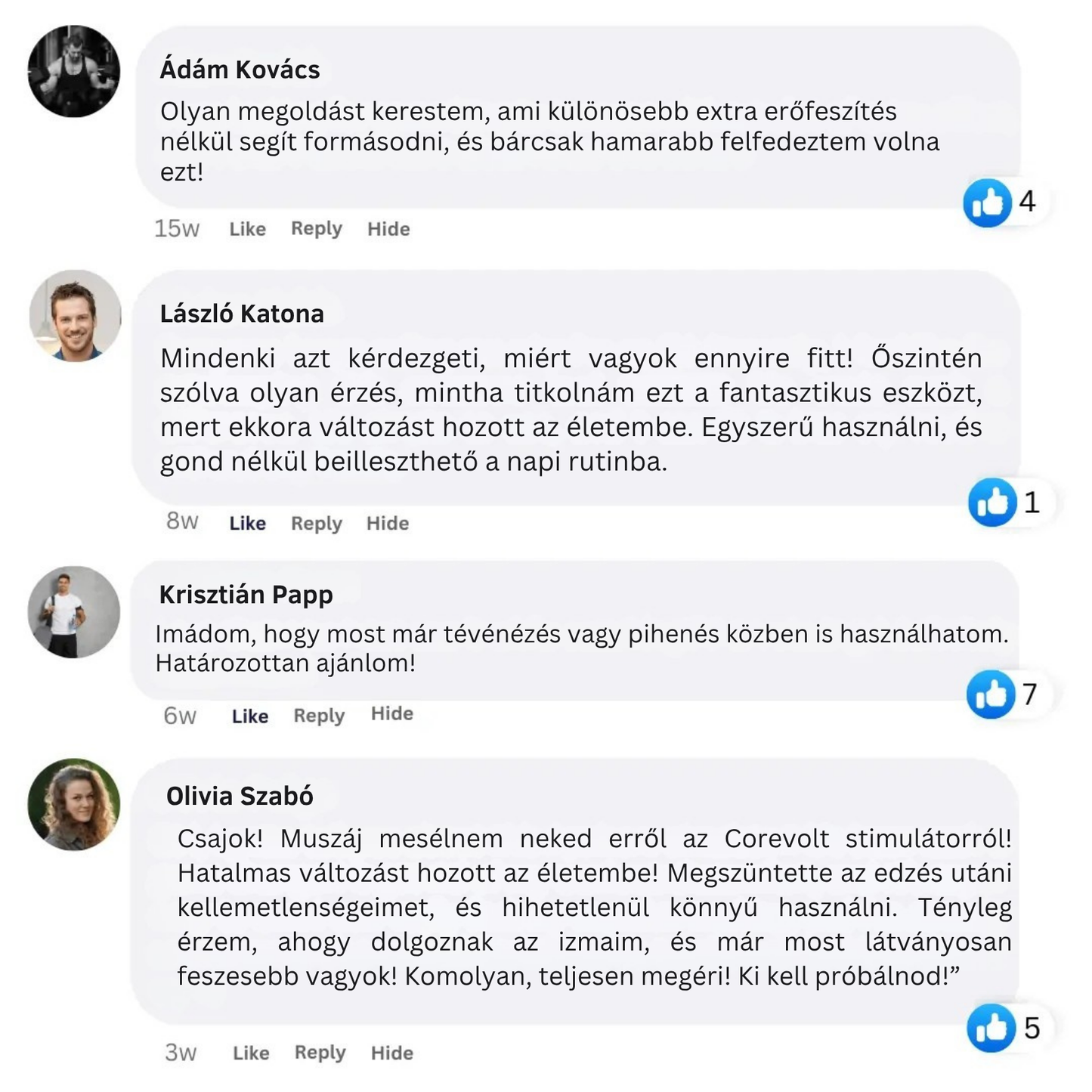 Corevolt Ultra Hasizom Stimulátor