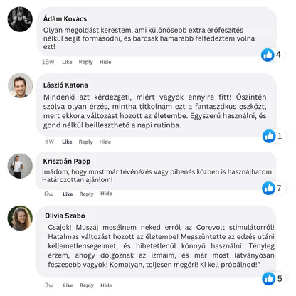 Corevolt Ultra Hasizom Stimulátor