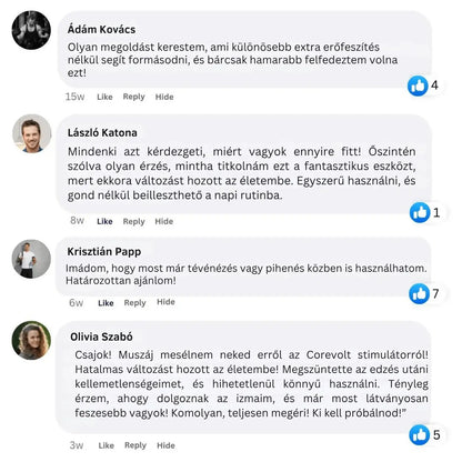 Corevolt Ultra Hasizom Stimulátor